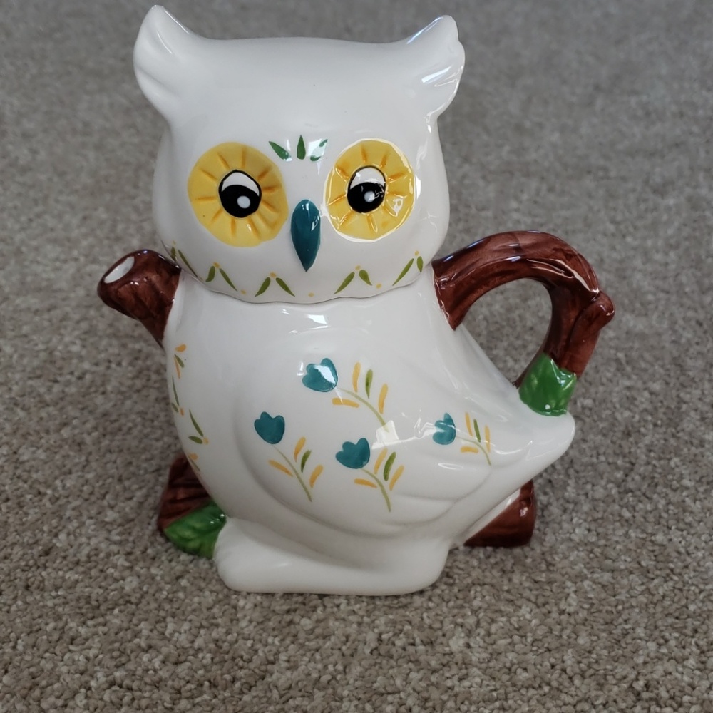 Owl mini teapot